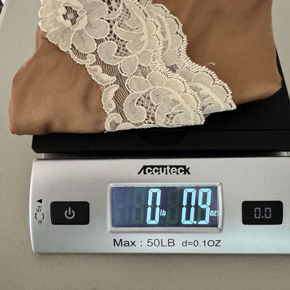 Vintage 1950's Van Raalte Womens Camisole Tank Brown Stretch Nylon Lace Feminine - Picture 13 of 13